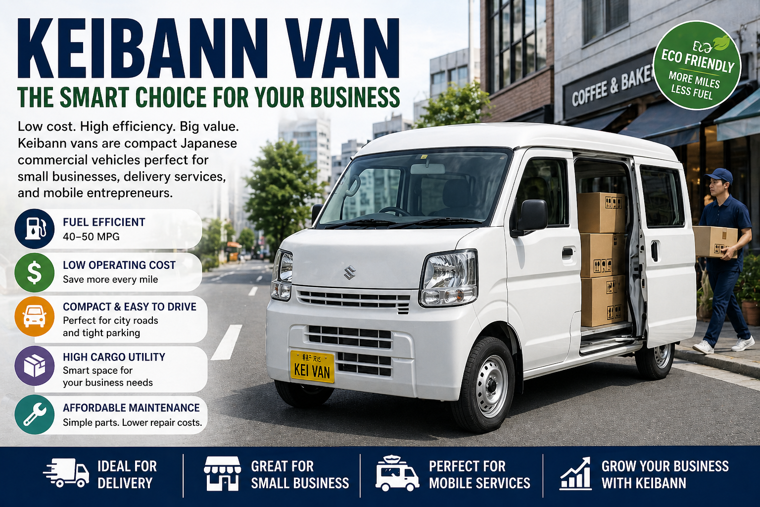 If you’re looking for a low-cost, fuel-efficient commercial vehicle, you’ve probably come across the term keibann. These compact Japanese vans are gaining popularity worldwide, especially among small business owners, delivery services, and mobile entrepreneurs.